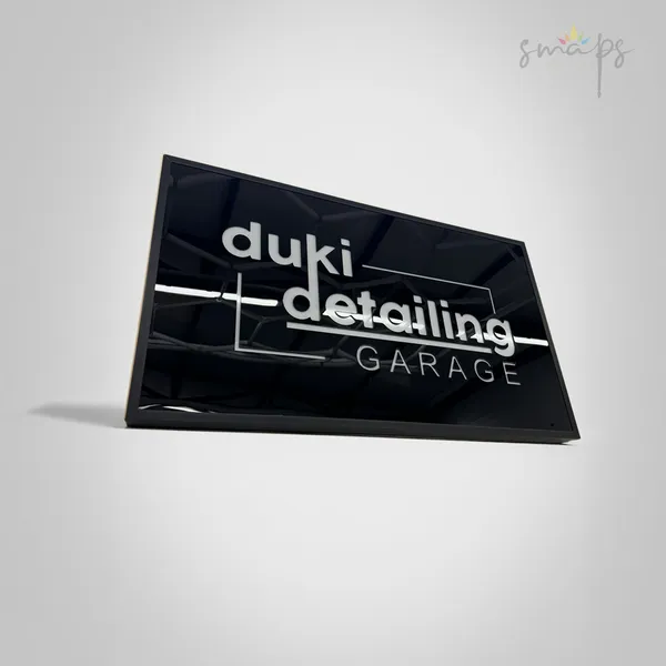 Svijetleća reklama za Duki Detailing