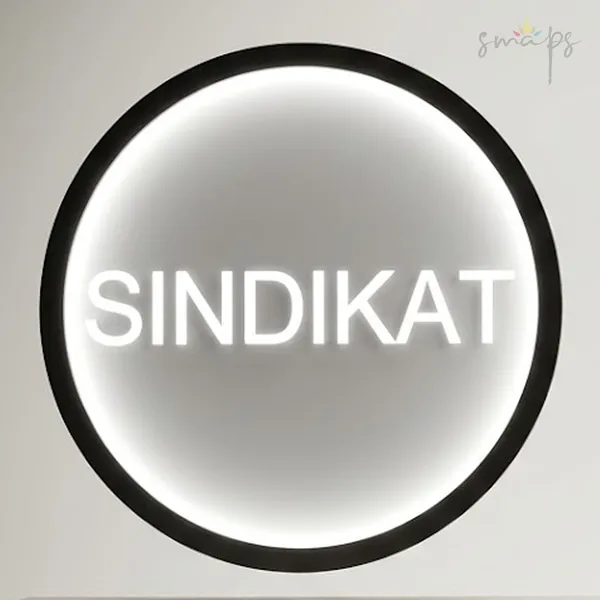 Svijetleća reklama za Sindikat