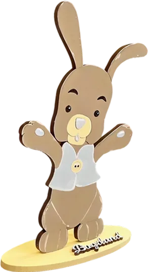 Uskršnji zeko sa imenom