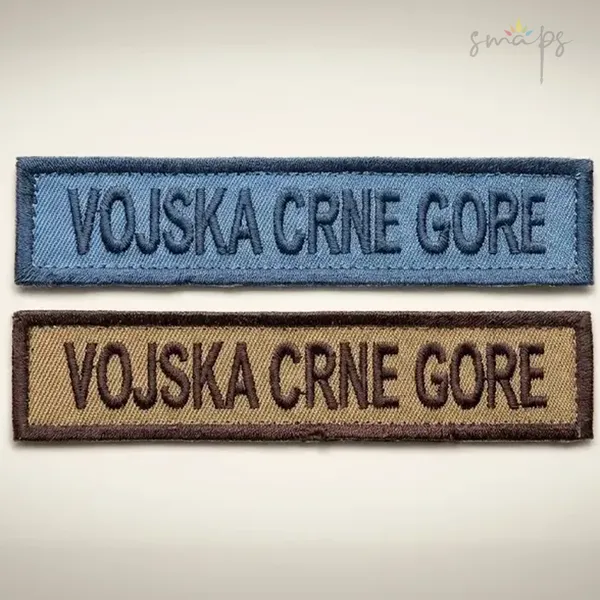 Vezeni tagovi Vojske Crne Gore