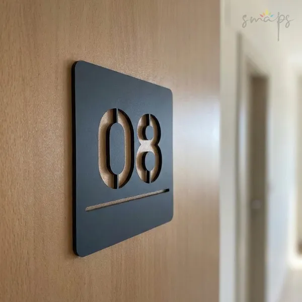 Oznaka za broj apartmana 8