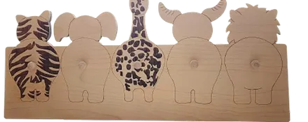 Poklon vjesalica za djecu sa motivima zivotinja