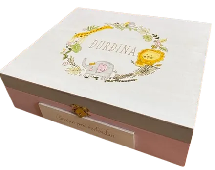 Poklon kutija sa motivima po zelji